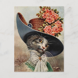 Veterinärmedizinische Erinnerung Postkarte