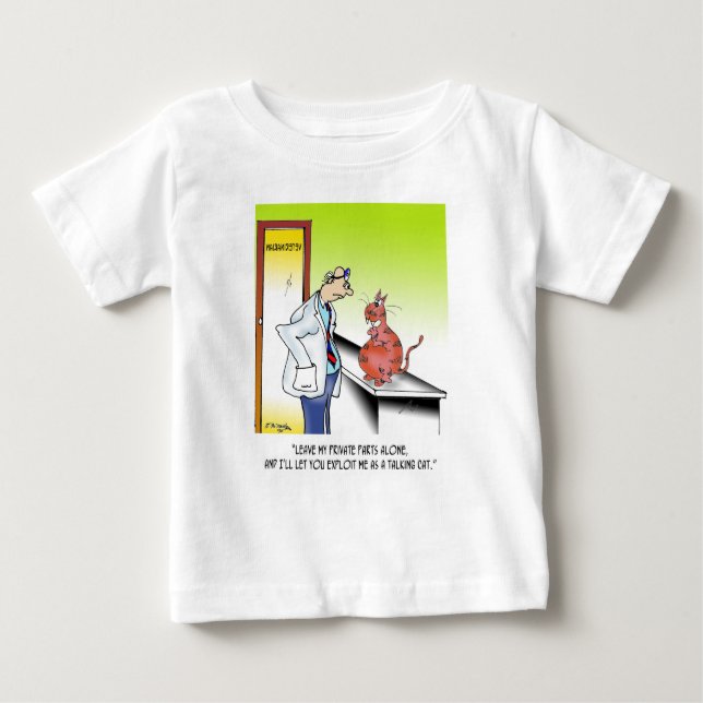 Veterinärmedizinischer Cartoon 9480 Baby T-shirt (Vorderseite)