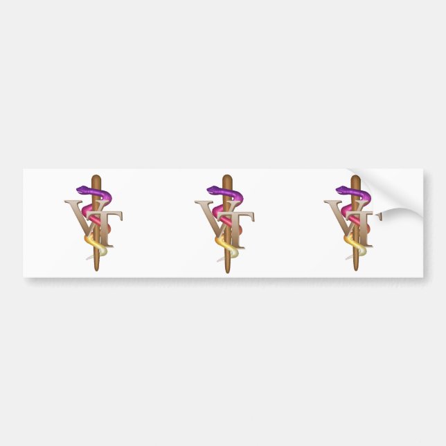 VeterinärTechnologie Autoaufkleber (Vorne)