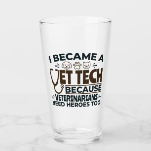 Veterinärwesen, weil Tierärzte auch Helden brauche Glas