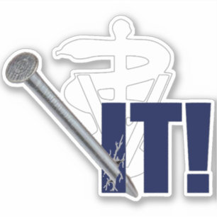 Veterinary Nagel! Aufkleber