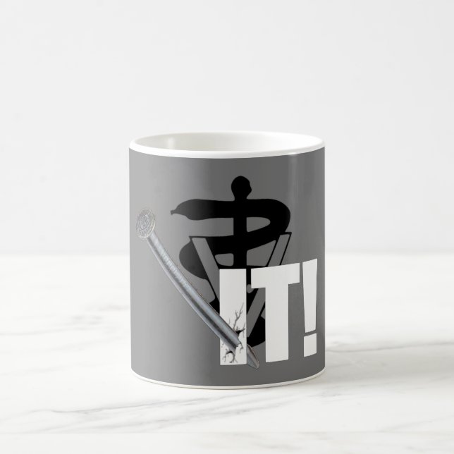 Veterinary Nagel! Kaffeetasse (Mittel)