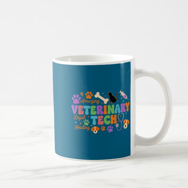 Veterinary Technician - Vet Tech Veterinarian Appr Kaffeetasse (Rechts)