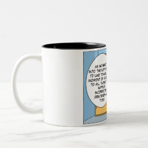 Veterinary Tick Joke Tasse