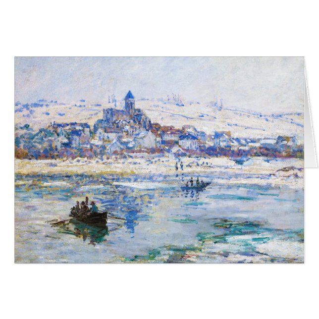 Vetheuil im Winter Claude Monet (Vorderseite (Horizontal))