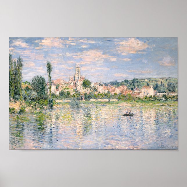 Vetheuil in Summer by Claude Monet Poster (Vorne)