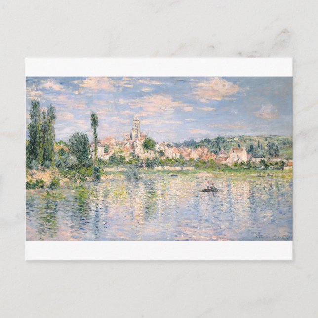 Vetheuil in Summer by Claude Monet Postkarte (Vorderseite)