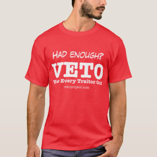 VETO grundlegender T - Shirt - Rot