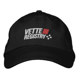 Vette Registry Logo Embroidered Dark Hat Bestickte Baseballkappe