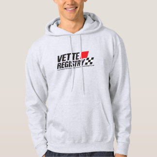 Vette Registry Men Hoodie Pullover Sweatshirt