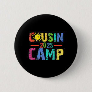 Vetter-Camp 2025 Camping-Lagerfeuer Sommerferien Button