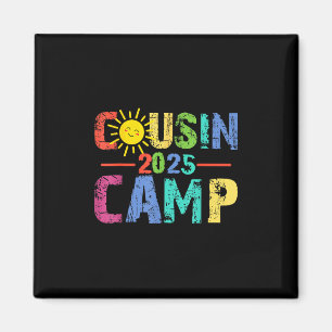 Vetter-Camp 2025 Camping-Lagerfeuer Sommerferien Magnet