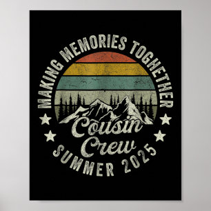 Vetter-Crew-Shirts, Camping-Vettern Sommer 2025  Poster