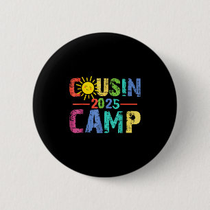 Vetterncamp 2025 Camping Lagerfeuer Sommerferien Button