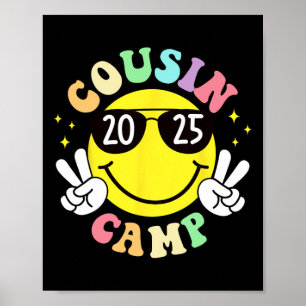 Vetterncamp 2025 Camping Lagerfeuer Sommerferien Poster