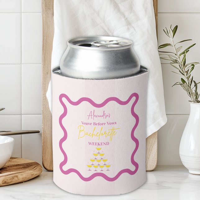 Veuve Before Vows Bachelorette Weekend Dosenkühler (Von Creator hochgeladen)