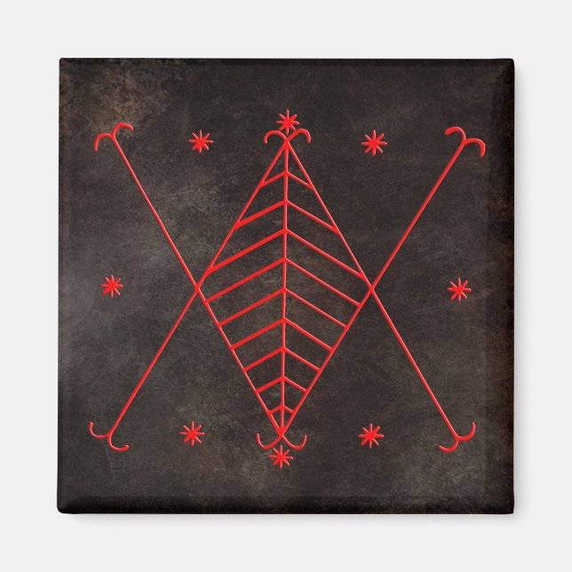 Veve Ayizan Magnet (Vorne)