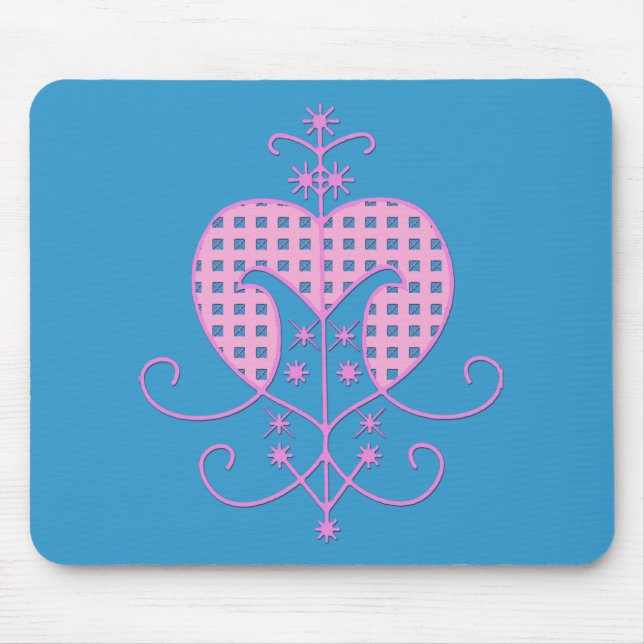 Veve für Erzulie Freda Mousepad (Vorne)