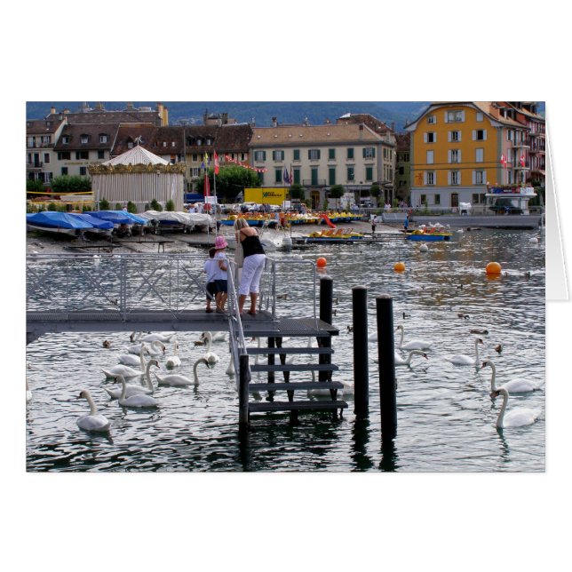 Vevey Lake Geneva (Vorderseite (Horizontal))