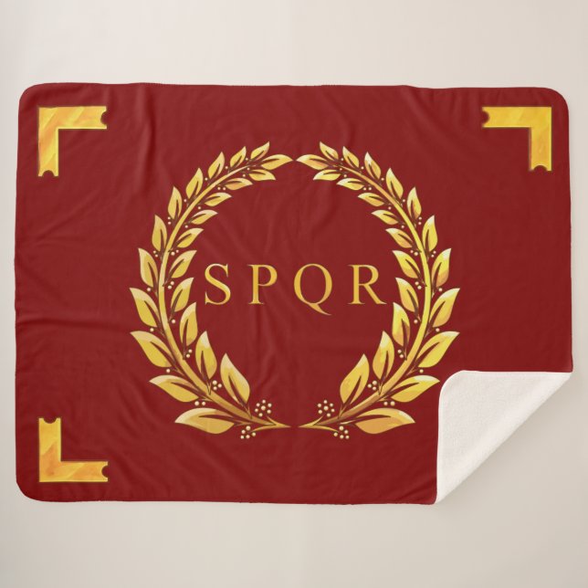 Vexilla SPQR Sherpadecke (Vorderseite (Horizontal))