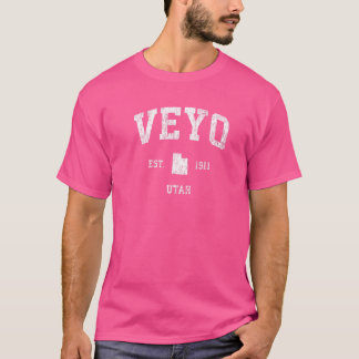 Veyo Utah Ut Vintag Athletic Sports T-Shirt