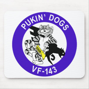 VF-143 Pukin Hunde Mousepad