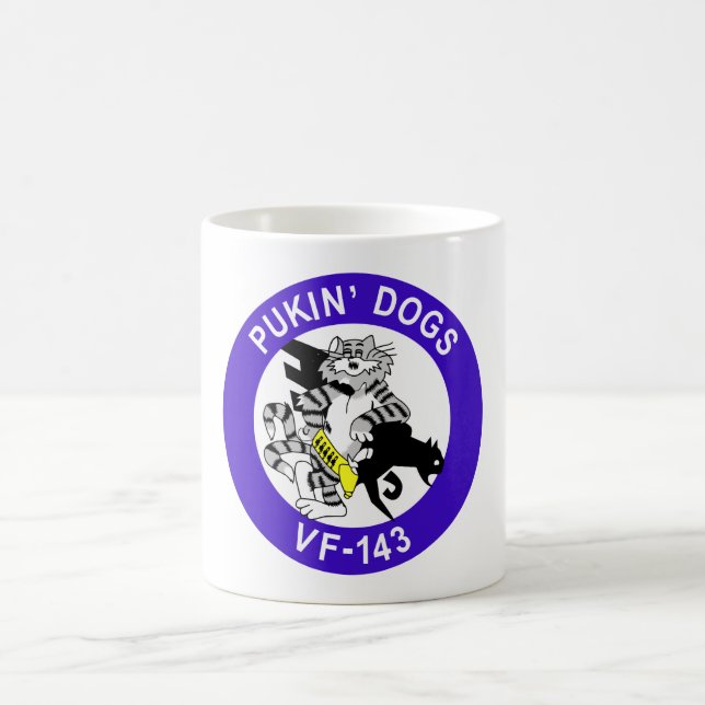 VF-143 Pukin Hunde Tasse (Mittel)