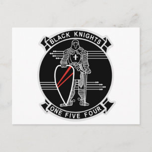 VF-154 Schwarze Ritter Postkarte