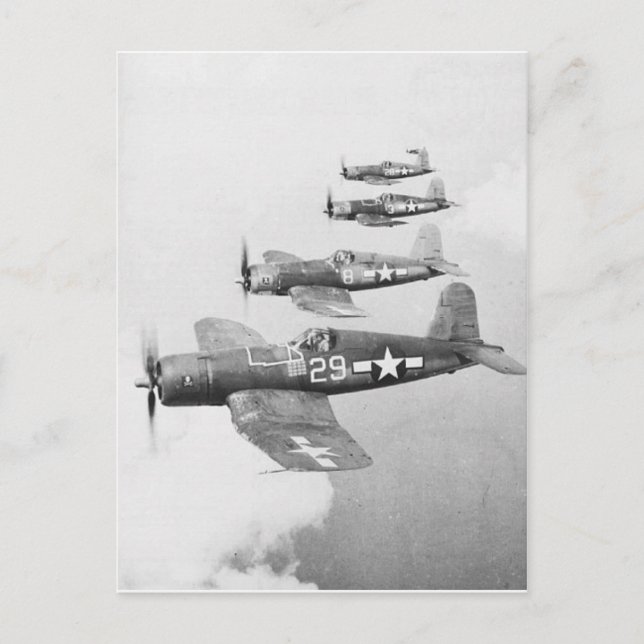 VF-17 F4U4 CORSAIRS POSTKARTE (Vorderseite)