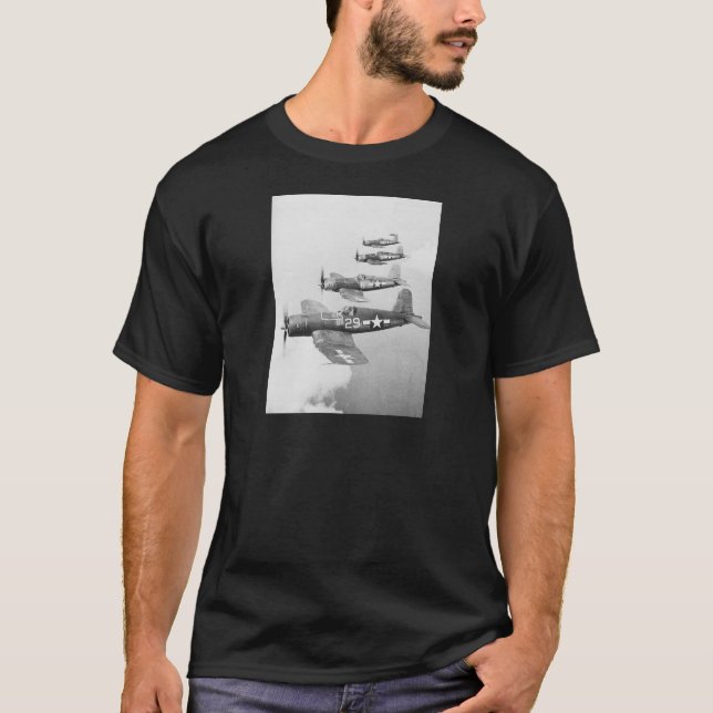 VF-17 F4U4 SEERÄUBER T-Shirt (Vorderseite)