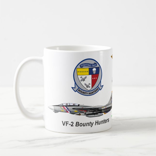 VF-2 Prämie F-14 Tomcat Kaffeetasse (Links)