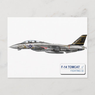 VF-32 Schwert-Männer F4 ト ム2キ2ス VF-ズ3ォ. Postkarte