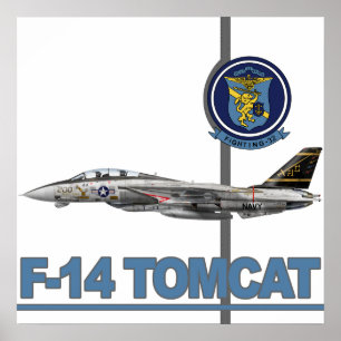 VF-32 Schwertmänner drucken Poster