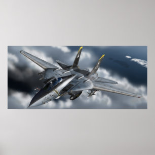 VF-84-Piratenflaggen drucken Poster