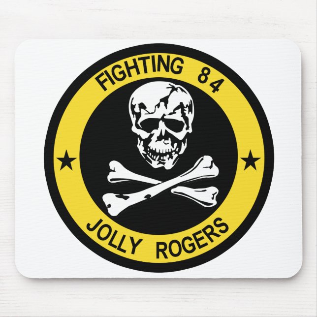 VF-84 Piratenflaggen Mousepad (Vorne)