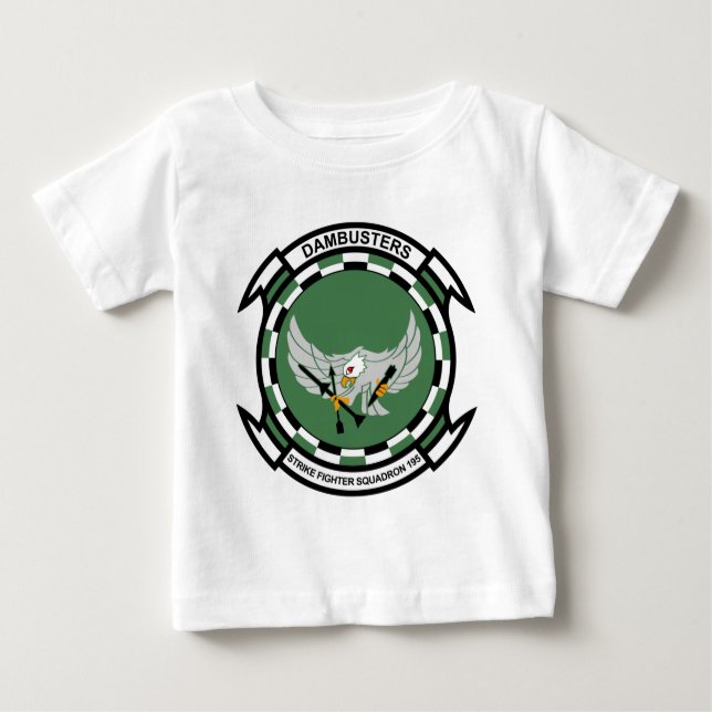 VFA - 1995 Strike Fighter Squadron - Dambuster Baby T-shirt (Vorderseite)