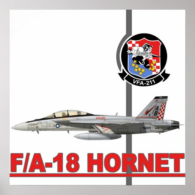 VFA-211-Prüfmatten Poster (Vorne)