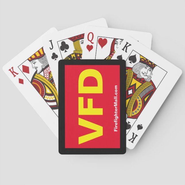 VFD-Karten Spielkarten (Rückseite)