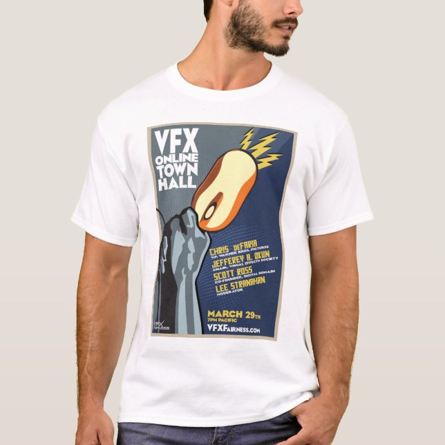 VFX Rathaus: Blitz T-Shirt (Vorderseite)