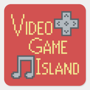 VGI Aufkleber-Rot Quadratischer Aufkleber