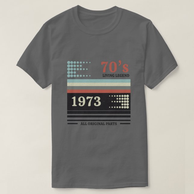 VHS Cassete Vintag Limited Edition 1973 T-Shirt (Design vorne)