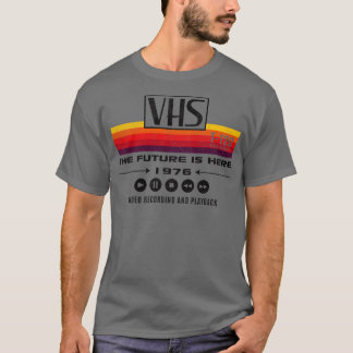 VHS Die Zukunft ist hier 1976 Lts Abgenutzt T-Shirt