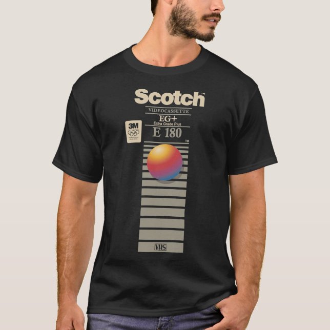 VHS Scotch E180 Classic T - Shirt (Vorderseite)