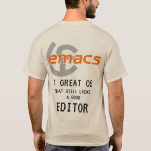 VI gegen Emacs T-Shirt