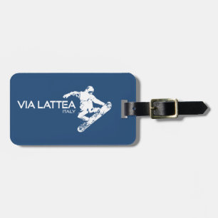 Via Lattea Snowboarder Gepäckanhänger