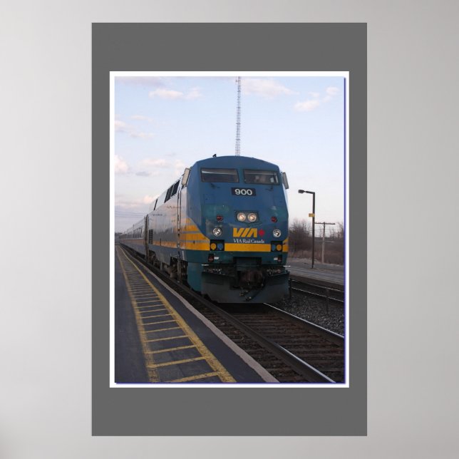Via Rail Poster (Vorne)