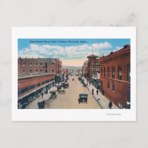 Viaduct View East Centre Street Postkarte