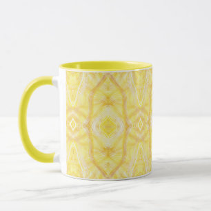 Viadukt Hellgelbe Abstrakte Aquarellkunst Tasse