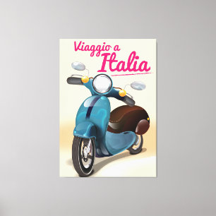 Viaggio a Italia Reiseplakat Leinwanddruck
