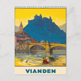 Vianden, Luxemburg Postkarte